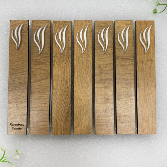 Personalized Acrylic Mezuzah Case, Classic & Minimalist Jewish Decor