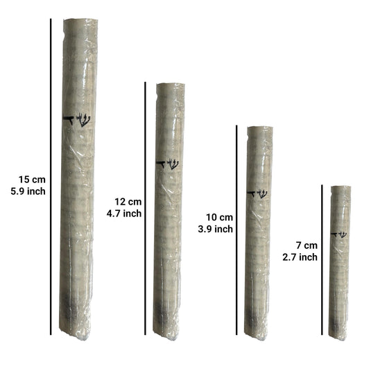 Kosher Mezuzah Scroll Ashkenaz (Klaf) - Written by a Certified Sofer in Israel