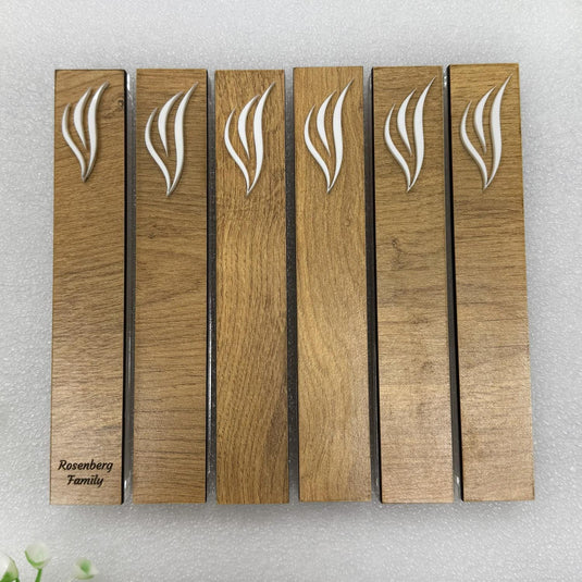Personalized Acrylic Mezuzah Case, Jewish Decor | Made in Israel