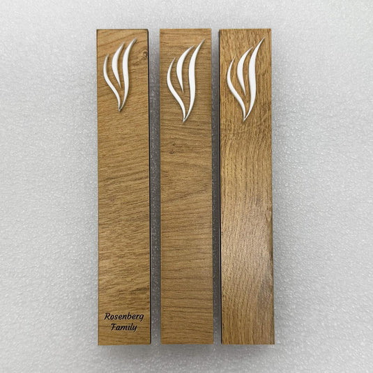 Personalized Acrylic Mezuzah Case, Jewish Decor | Made in Israel