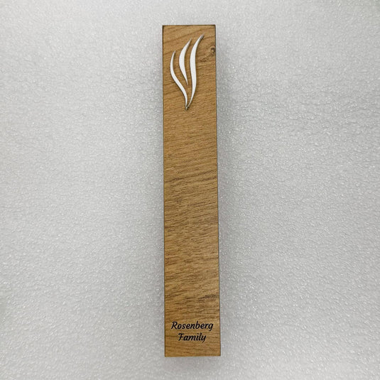 Personalized Acrylic Mezuzah Case, Jewish Decor | Made in Israel